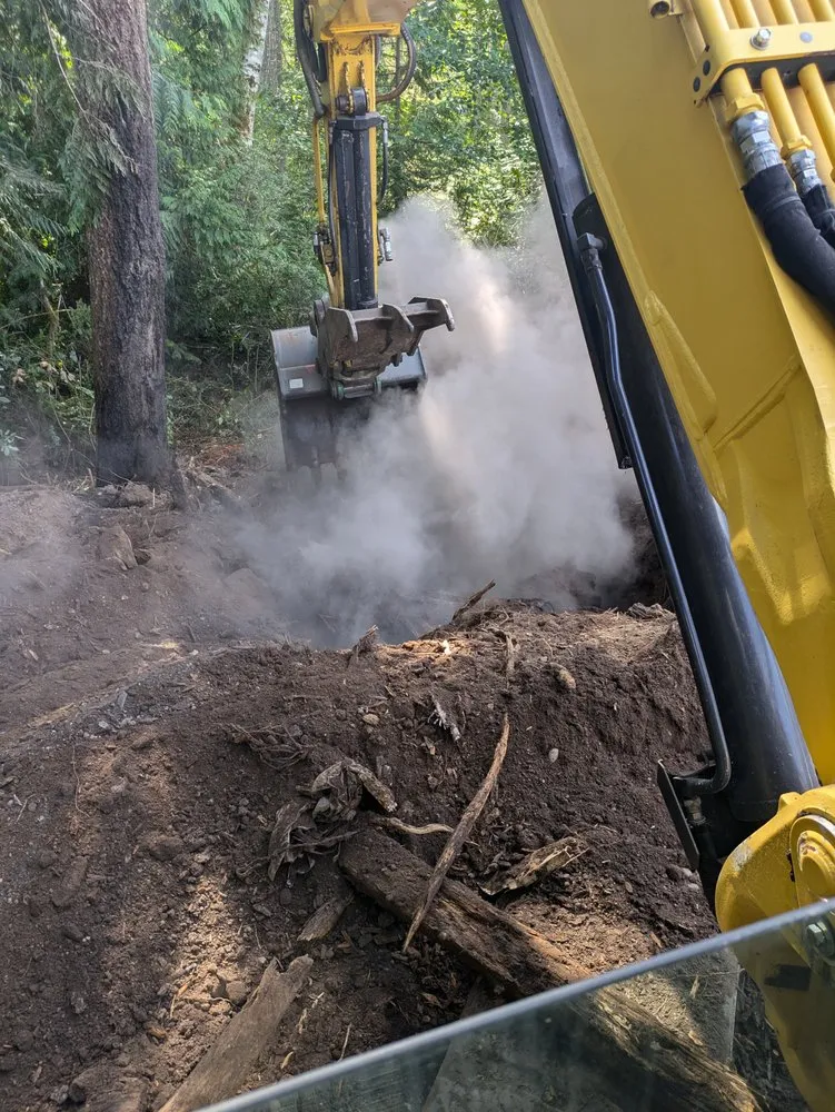 Reliable lawn mowing service in Silverdale, WA by Diversified Excavation Work