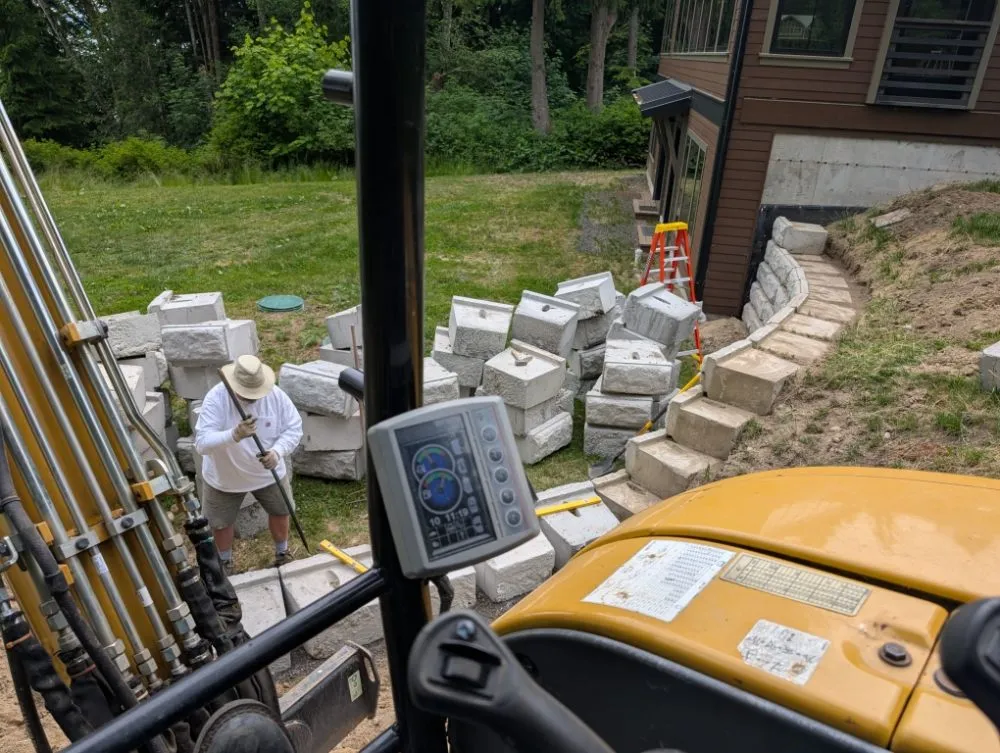 Professional yard cleanup service in Silverdale, WA - Diversified Excavation Work