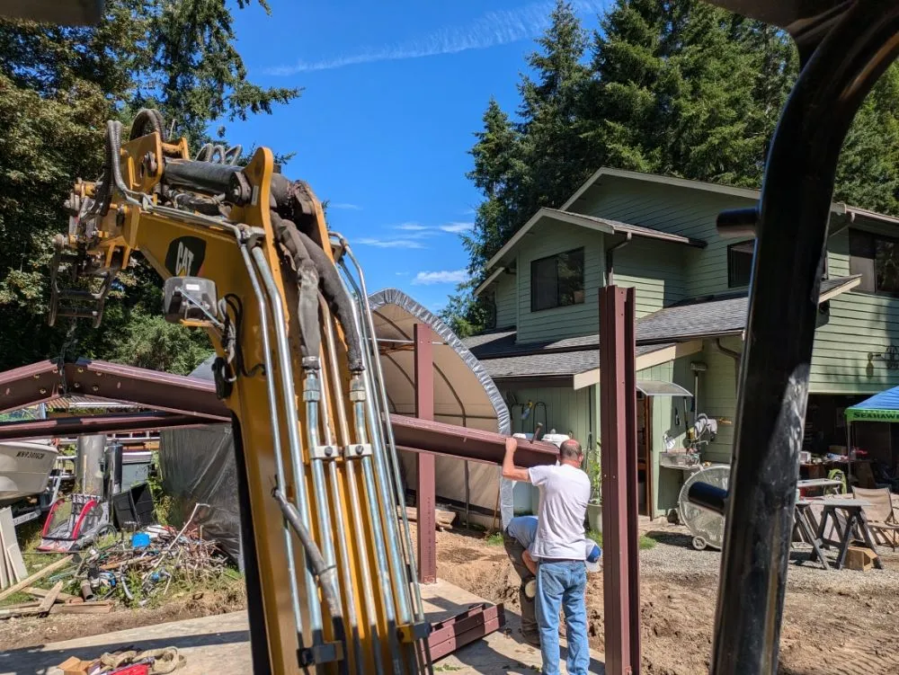 Local lawn mowing service in Silverdale, WA by Diversified Excavation Work