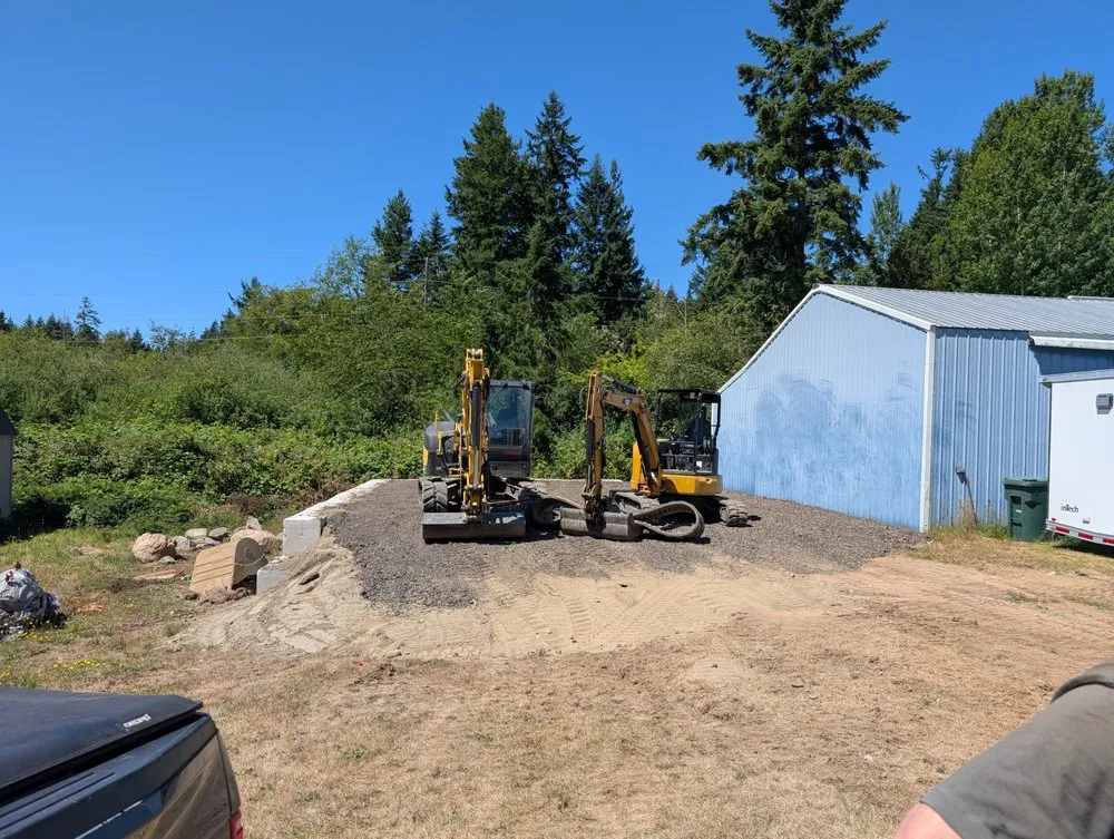 Reliable landscape installation in Silverdale, WA by Diversified Excavation Work