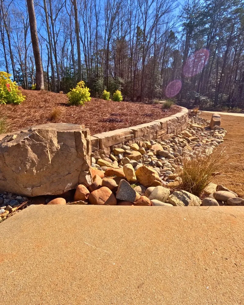 Professional landscape installation in Moore, SC by Diversified Landscape Solutions
