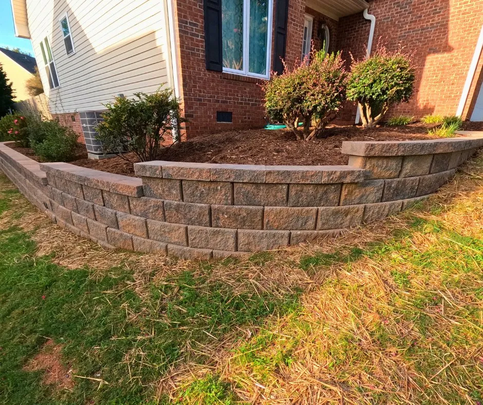 Professional garden landscaping in Moore, SC by Diversified Landscape Solutions