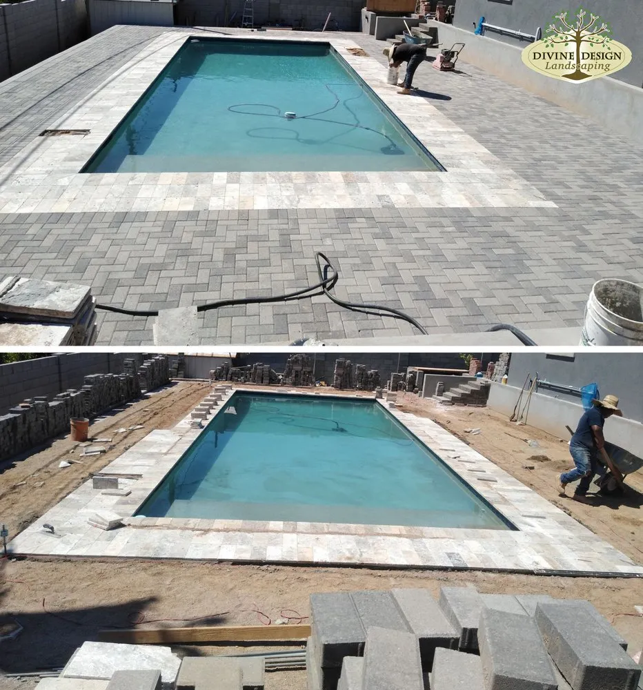 Expert lawn mowing service in Phoenix, AZ by Divine Design Landscaping