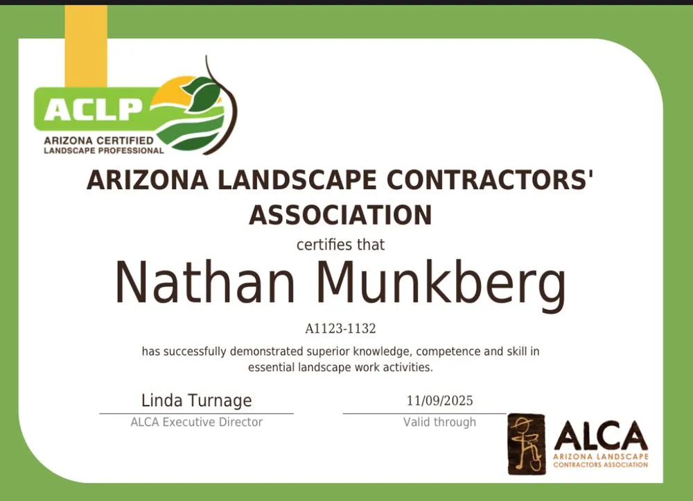 Local landscape installation for beautiful yards across Phoenix, AZ - Divine Design Landscaping