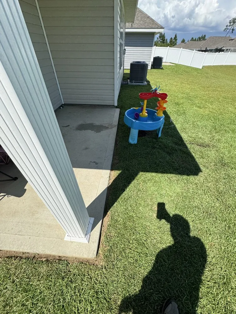 Professional outdoor landscaping with custom design across Panama City, FL - Divine Duty Lawn Care Services