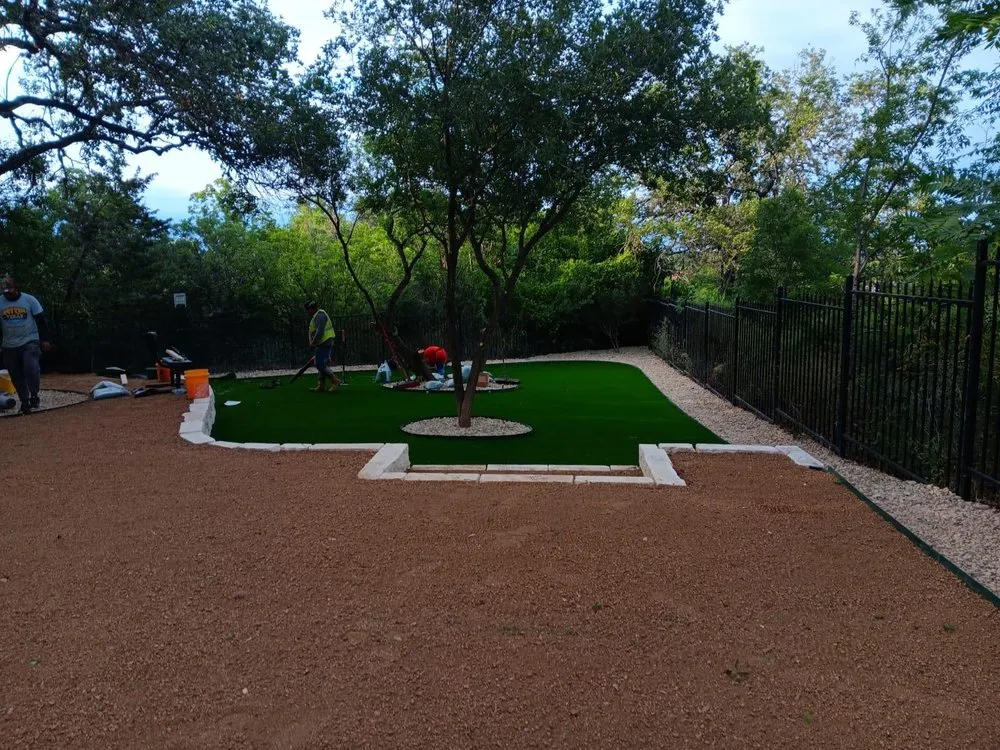 Affordable landscape design in San Antonio, TX by Divine Garden Landscaping