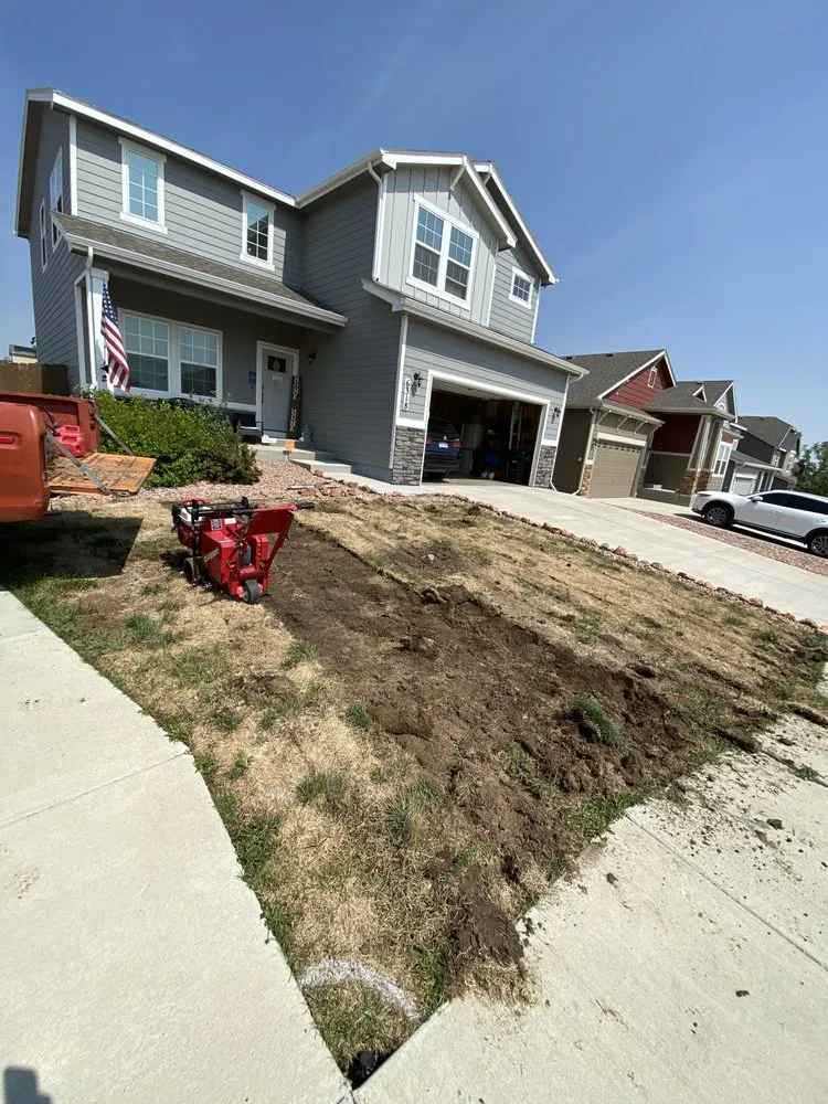 Custom lawn mowing service with custom design across Colorado Springs, CO - Divine Landscape