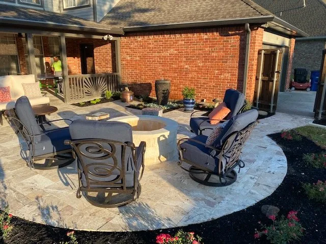 Local landscape design in Allen, TX by Divine Landscaping