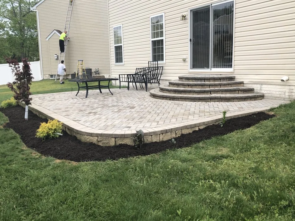 Professional landscape installation in Clinton, MD by Divine Landscaping