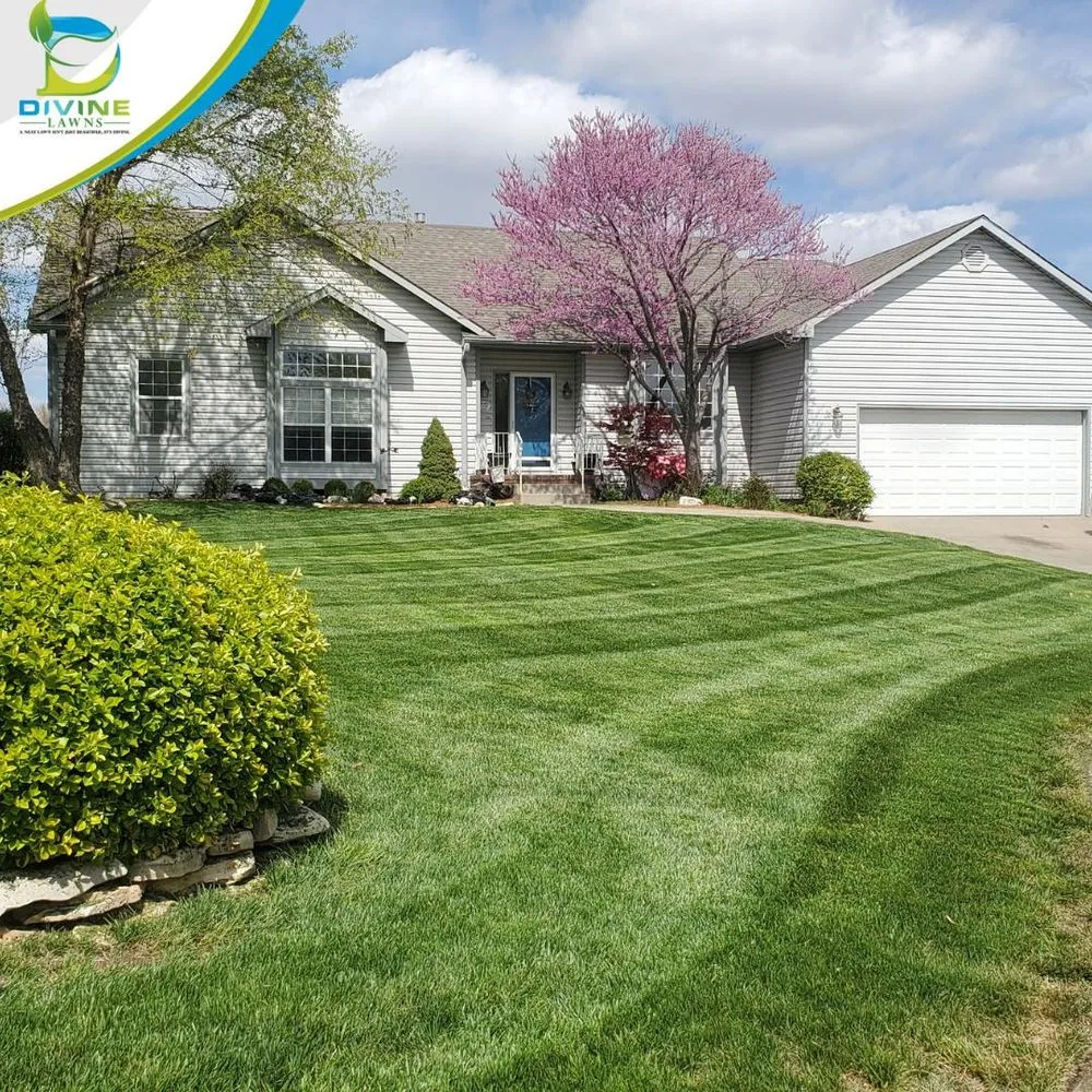 Custom lawn mowing service in Wichita, KS by Divine Lawns