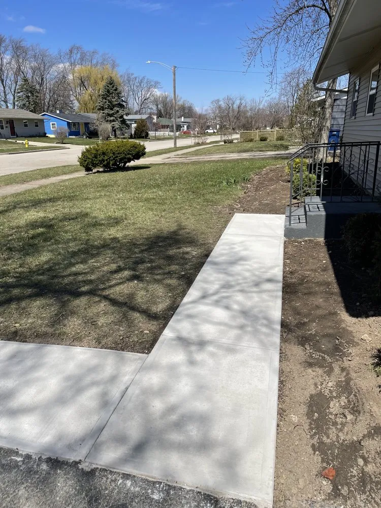 Professional residential landscaping for homes in Waukegan, IL by Divine Outdoor Services