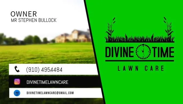 Divine Time LawnCare Logo