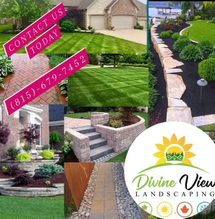 Local lawn mowing service near you in Harvard, IL by Divine View Landscaping and Services