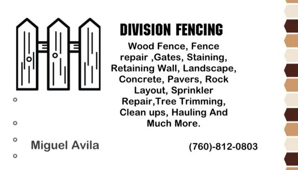 Division Fencing Logo