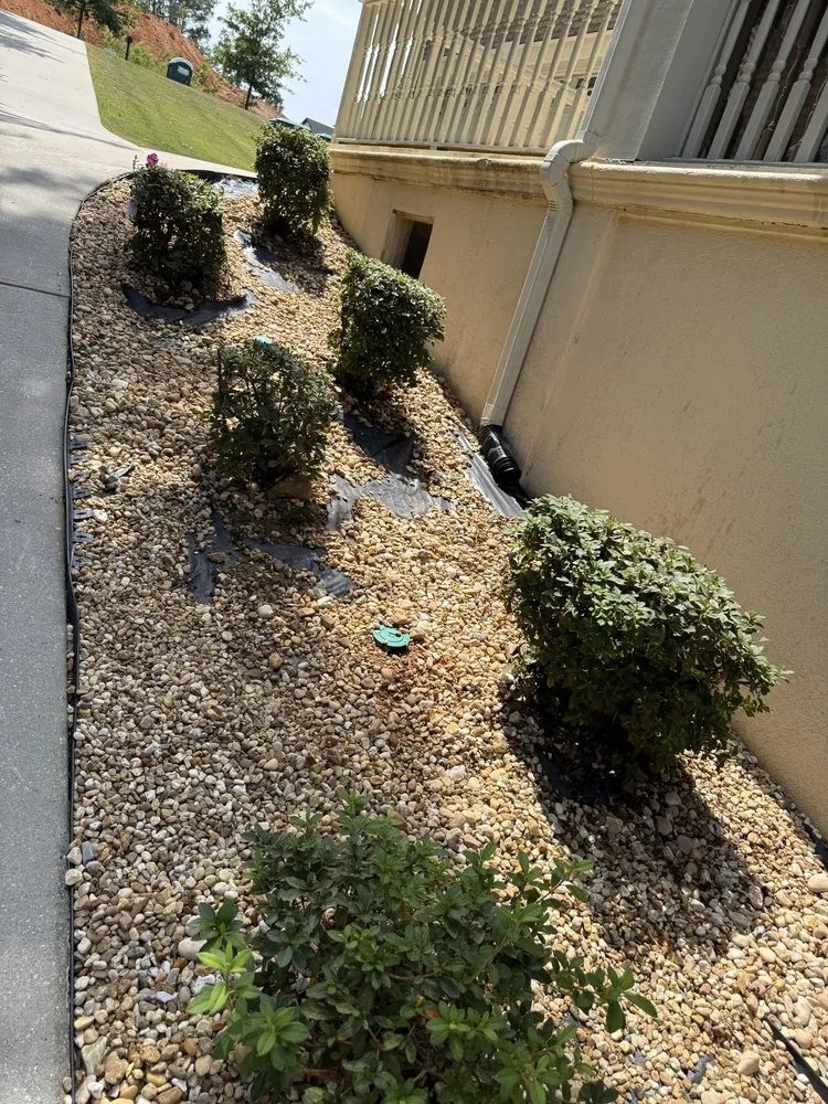 Custom outdoor landscaping for beautiful yards in College Park, GA by Division Landscaping