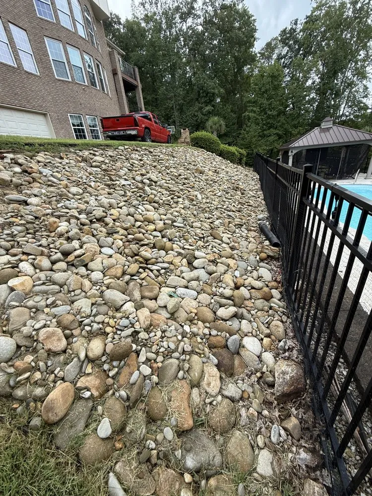 Custom outdoor landscaping for beautiful yards in College Park, GA by Division Landscaping