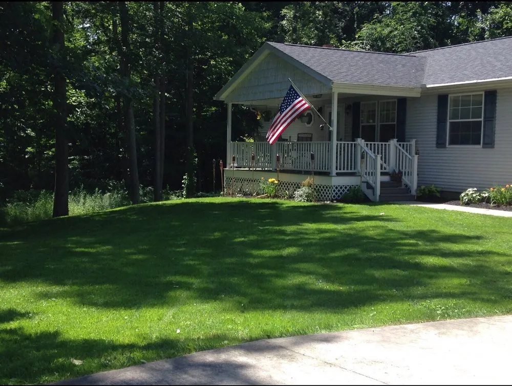 Professional landscape design in Kinsman, OH by Divot's Lawn Care