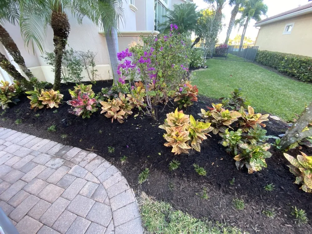 Local landscape installation for homes in Port St. Lucie, FL by Dix & Sons Landscaping