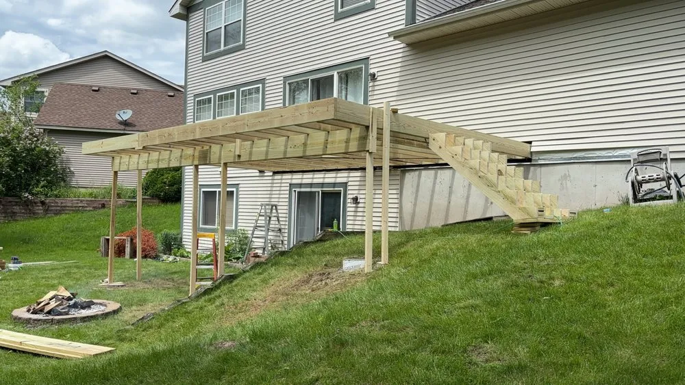 Professional outdoor landscaping in Hudson, WI by Dixon Design & Build