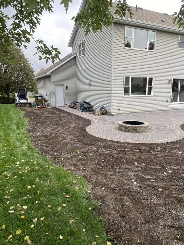 Reliable landscaping services for homes in Hudson, WI by Dixon Design & Build