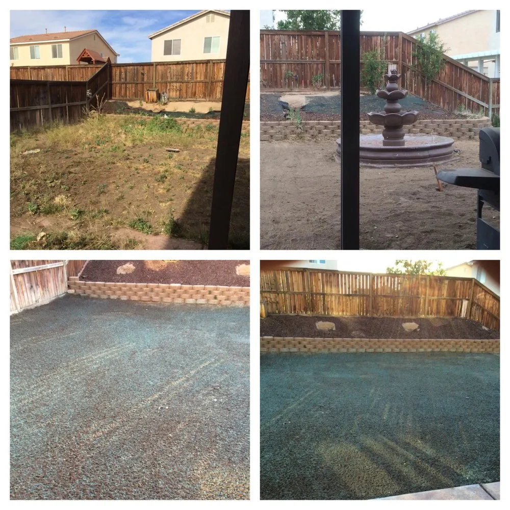 Custom outdoor landscaping experts serving Hesperia, CA - Dixon Hydroseeding