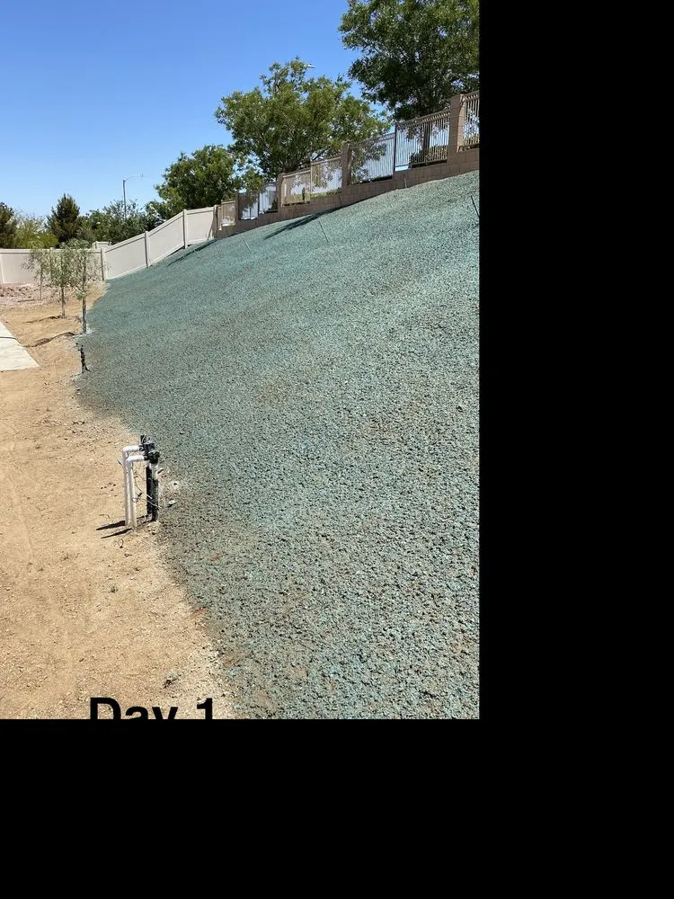Reliable landscaping services in Hesperia, CA by Dixon Hydroseeding