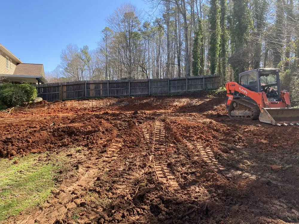 Custom residential landscaping for beautiful yards in Canton, GA by Dixon Landscape Services