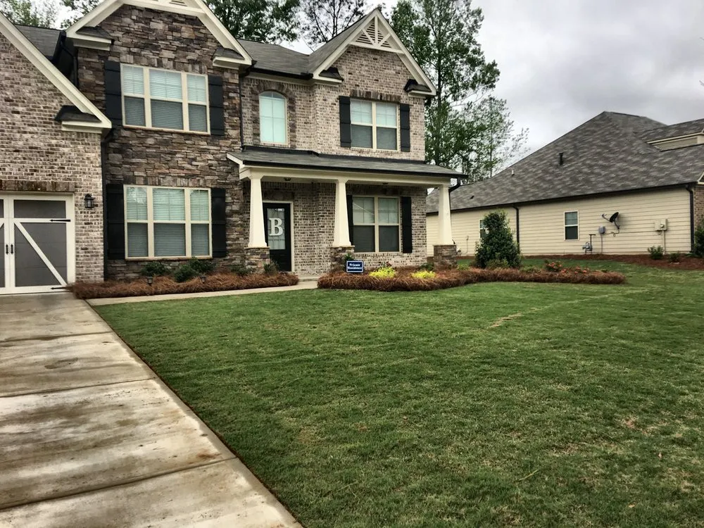 Custom lawn mowing service for beautiful yards across Canton, GA - Dixon Landscape Services