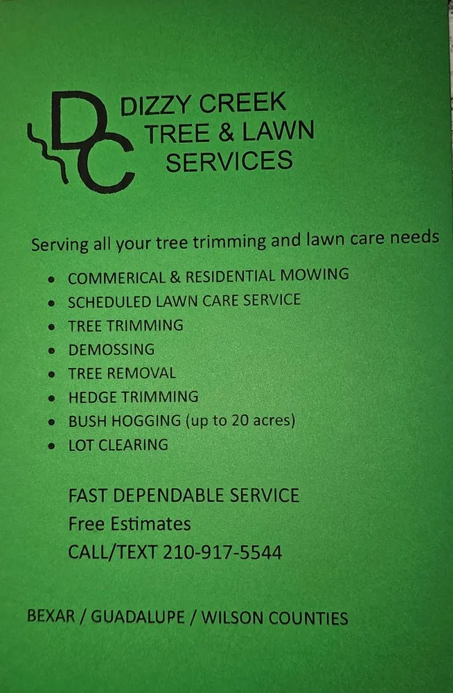 Trusted yard cleanup service in Santa Clara, TX by Dizzy Creek Tree and Lawn Service