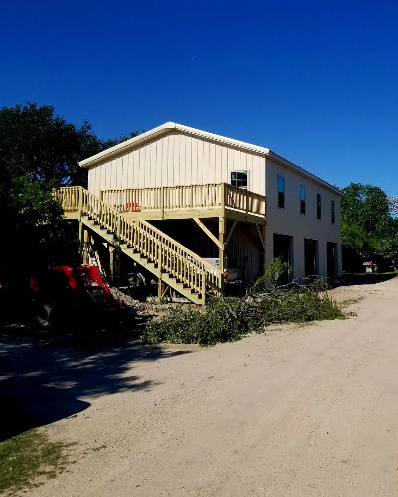 Professional residential landscaping with custom design in Santa Clara, TX by Dizzy Creek Tree and Lawn Service