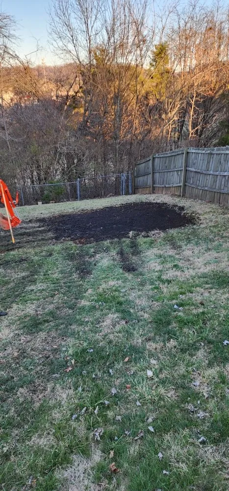 Professional landscape installation for beautiful yards across Knoxville, TN - Dizzy Ditch Diggers