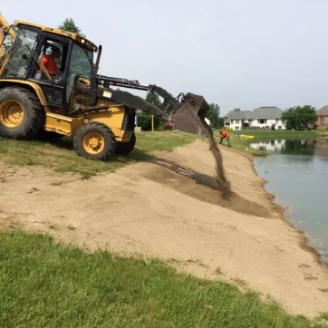 Custom lawn mowing service for year-round maintenance across Clinton Township, MI - D&J Contracting
