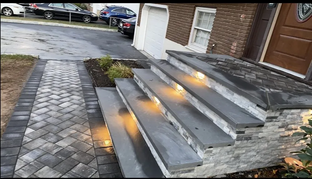 Affordable outdoor landscaping for homes in New City, NY by DJ Groundskeeping