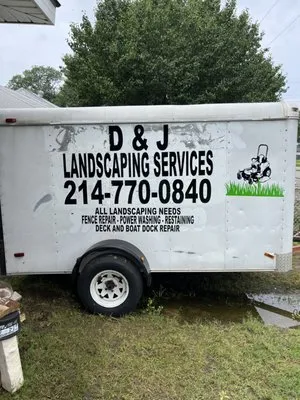 D&J Landscape Services Logo
