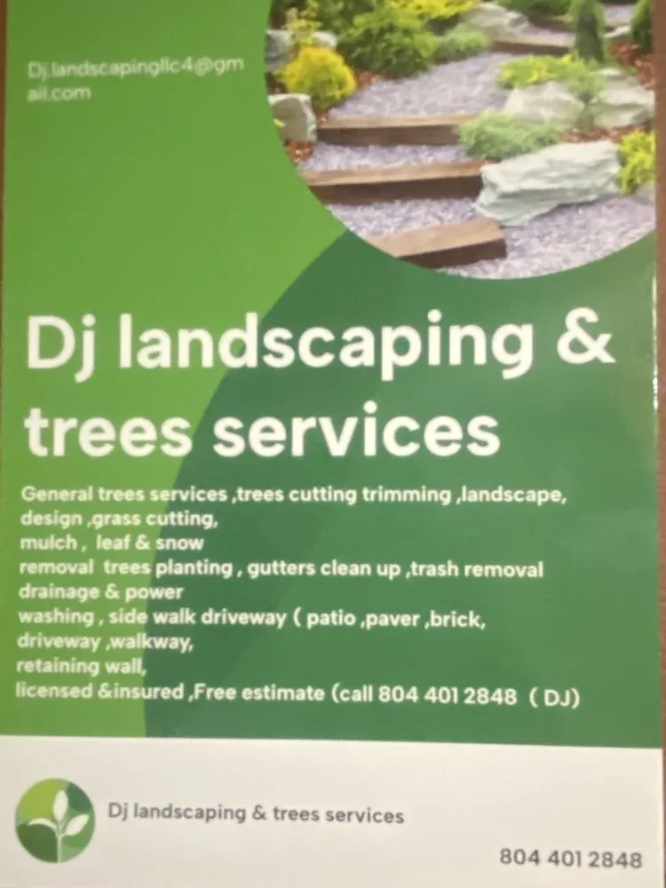 Top-rated outdoor landscaping experts serving Richmond, VA - Dj Landscaping & Tree Services