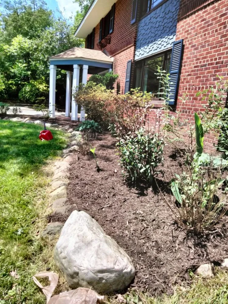 Custom landscape design with custom design in Alexandria, VA by D&J Landscaping