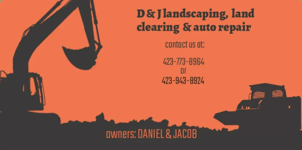Custom outdoor landscaping with custom design across Johnson City, TN - D&J Landscaping, Land Clearing, & Auto Repair