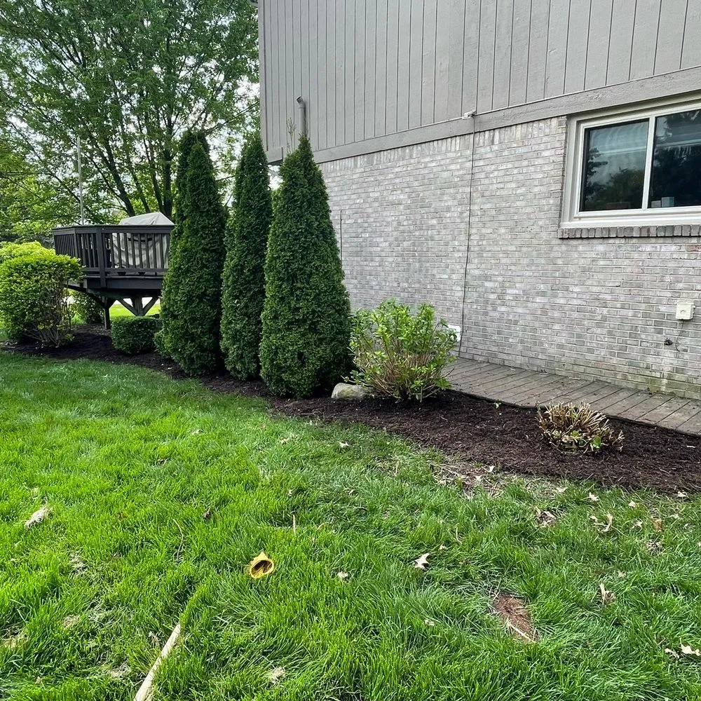 Professional outdoor landscaping for homes in Westland, MI by D&j Landscaping