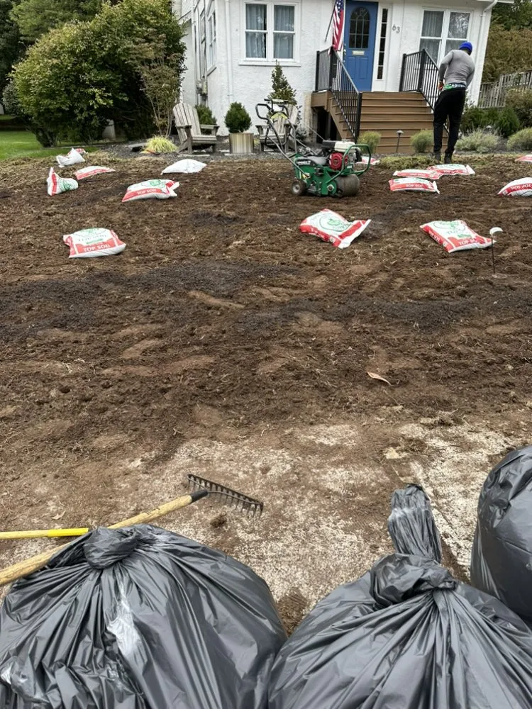 Professional landscaping services for residential properties in Paterson, NJ by DJ lawn care & snow service