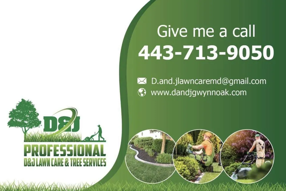Local residential landscaping for beautiful yards in Gwynn Oak, MD by D&J Lawn Care & Tree Services