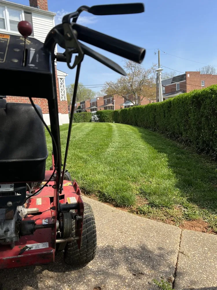 Custom outdoor landscaping for year-round maintenance in Gwynn Oak, MD by D&J Lawn Care & Tree Services