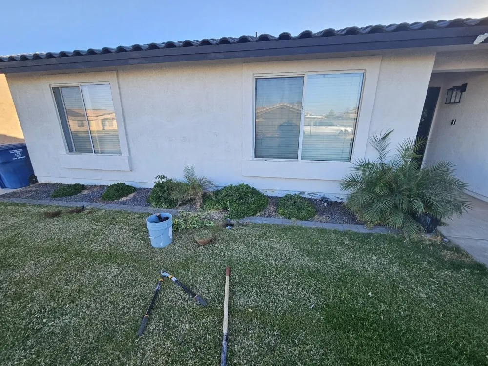 Local outdoor landscaping for residential properties across Yuma, AZ - DJs Handyman Services & Landscaping