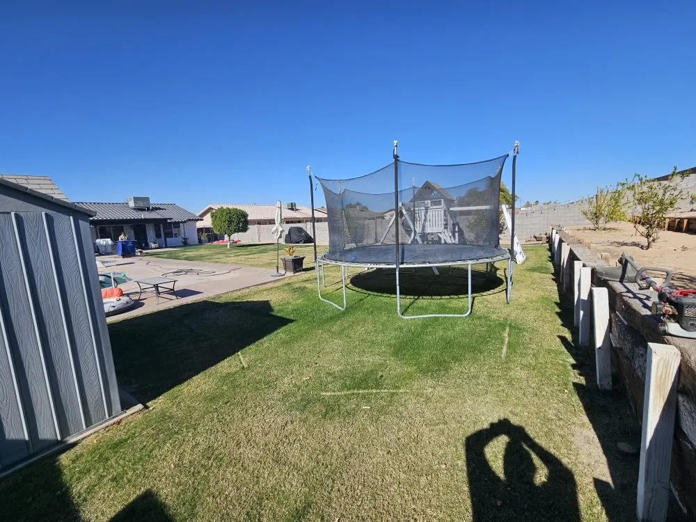 Expert yard cleanup service with custom design across Yuma, AZ - DJs Handyman Services & Landscaping