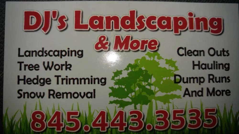 Reliable residential landscaping experts serving New Paltz, NY - Djs landscaping & More