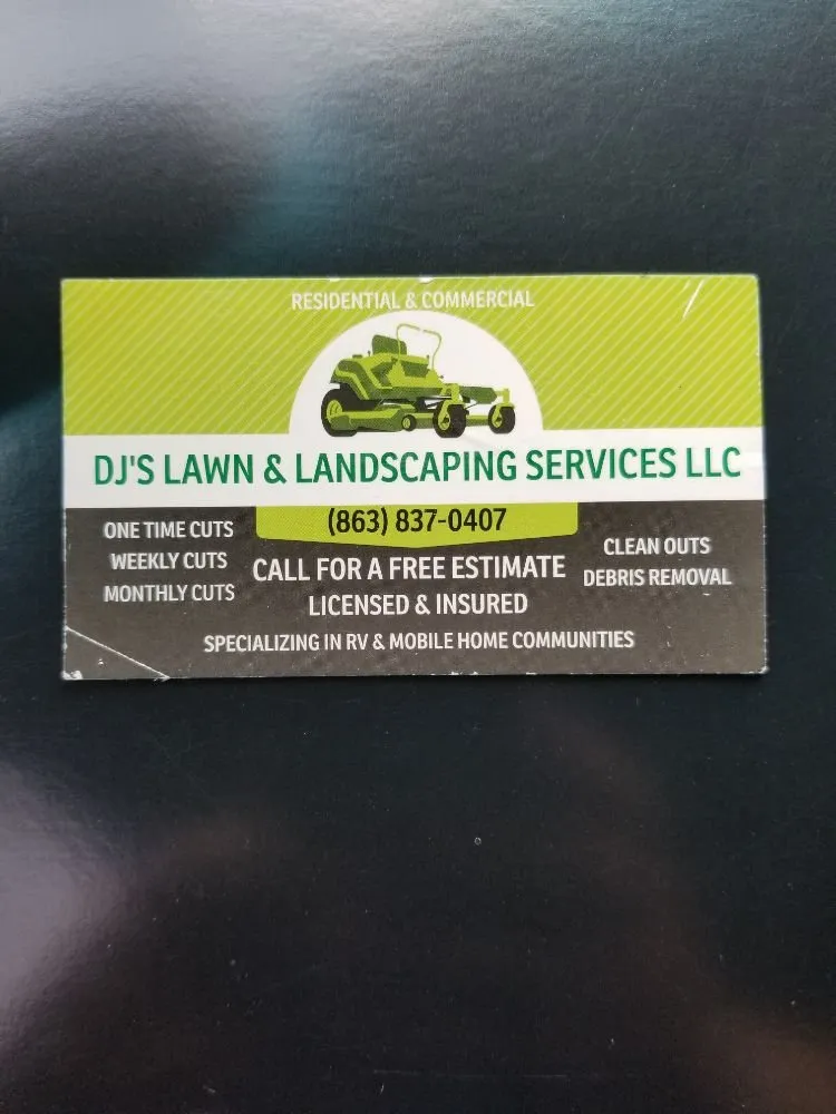 Reliable landscape design in Winter Haven, FL - DJ's Lawn and Landscaping Services