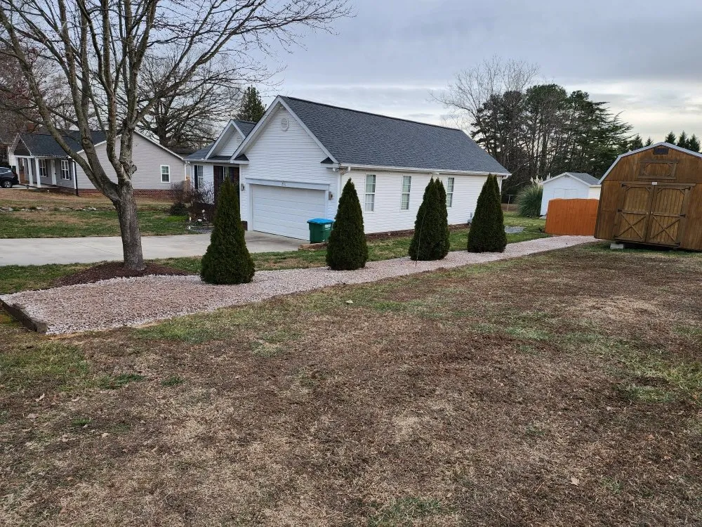 Professional landscape design for residential properties across Statesville, NC - DJ's Lawn Care & Landscaping