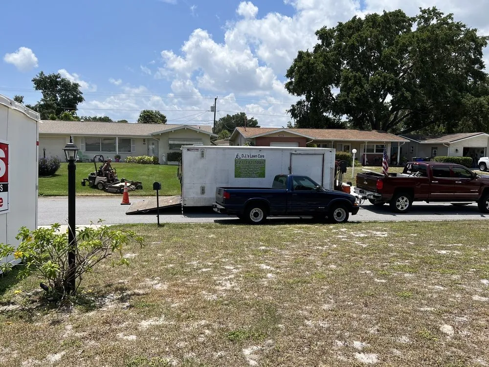 Affordable outdoor landscaping for year-round maintenance in Clearwater, FL by Dj's Lawn Care