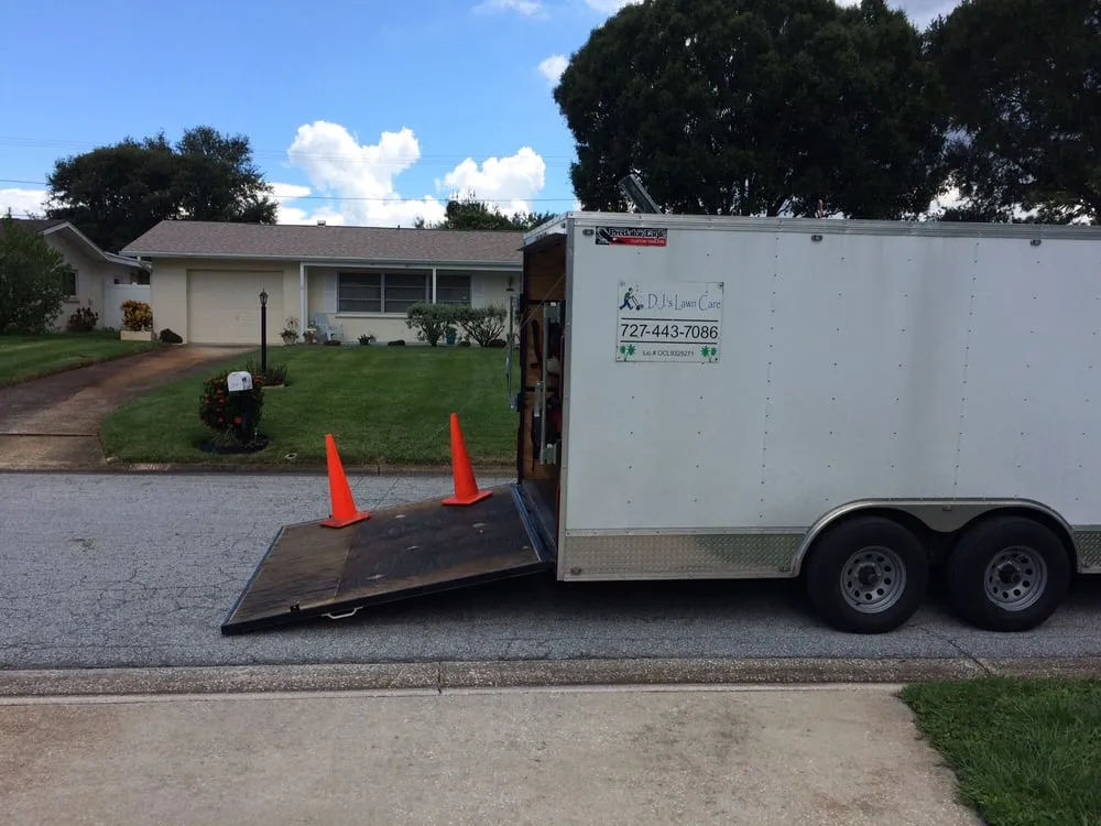 Professional lawn care service for year-round maintenance in Clearwater, FL by Dj's Lawn Care