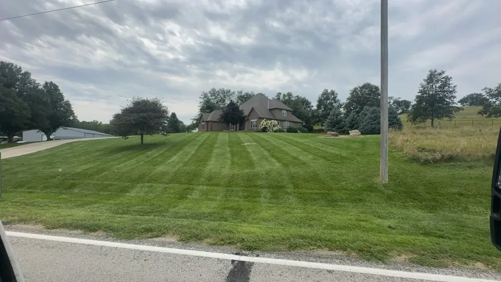 Professional outdoor landscaping for beautiful yards in Omaha, NE by DJ’s Lawn Mowing