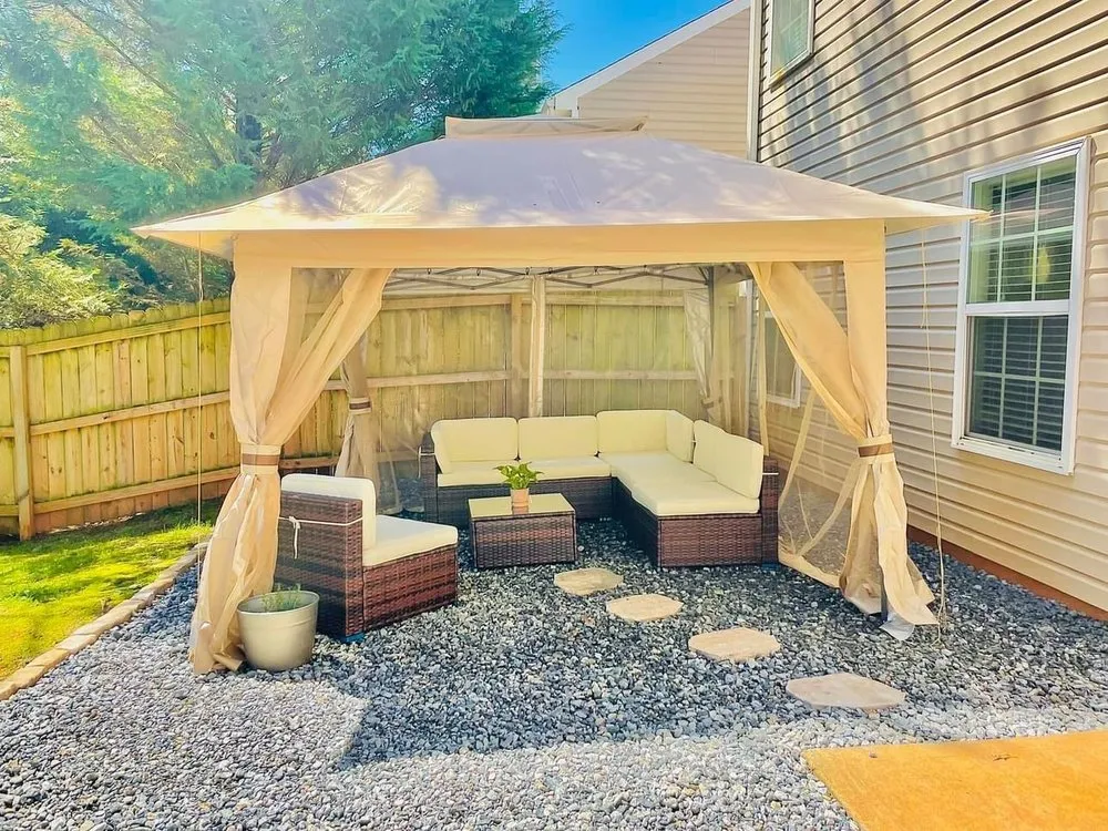 Affordable landscape installation in Ball Ground, GA by DJs Outdoor Services